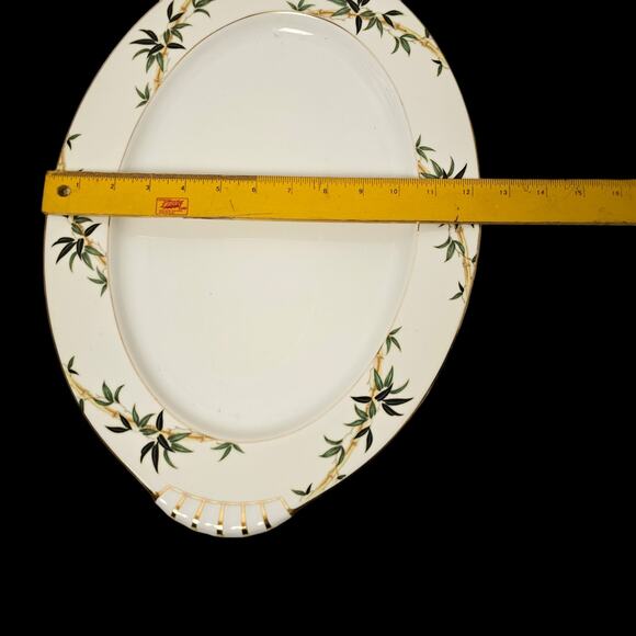 Vintage  Kent Balihai China 17.5” Oval‎ Severing Platter - Picture 4 of 6